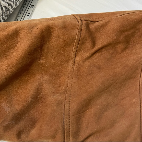 MacGregor Centennial Varsity Jacket Aureus Limited Green Brown Wool Leather Larg - Picture 9 of 9